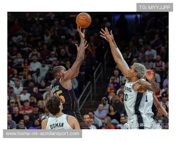 太阳终结马刺五连胜 文班仅得9分 布克砍下28分13助攻带队胜利 太阳终结马刺五连胜 文班仅得9分 布克砍下28分13助攻带队胜利